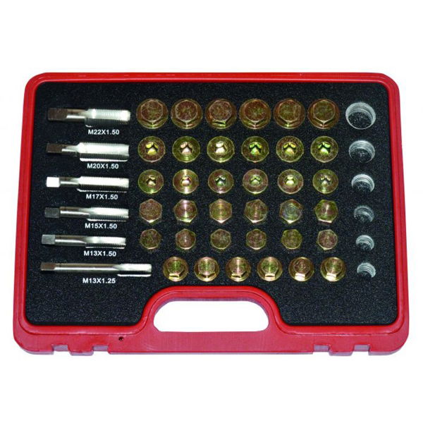 Oil Drain Plug Repair Kit - 114 Piece