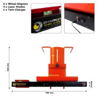 Falcon 4 Wheel Laser Aligner for Car & Van