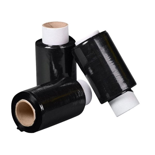 100mm x 150m Black Handy Wrap - 16 Micron