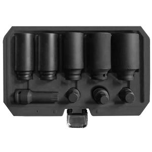 1/2" Drive Hub Impact Socket Set - 9 Piece