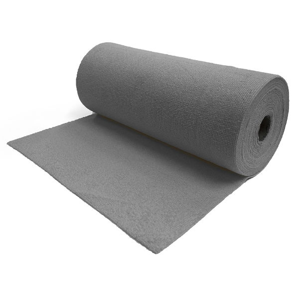 50 Quick-Tear Microfibre Cloths Roll – Grey