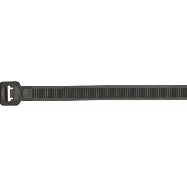 710mm x 9.0mm Quality Black Cable Tie - 100 Pack