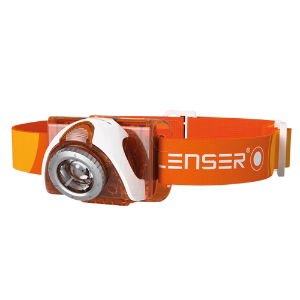 LED Lenser Seo3 Orange Headlamp