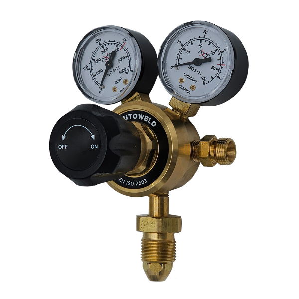 Single Stage 2 Gauge Argon Regulator - 1.5 bar