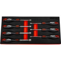 Metric Nut Driver Handle Set - 7 Piece