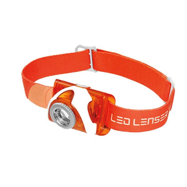 LED Lenser Seo3 Orange Headlamp