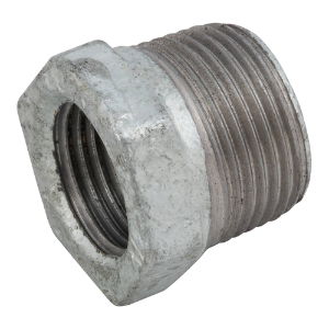 Male Hex Nipple Galvanised