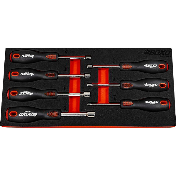 7 Pc Nut Driver Handle Set SAE