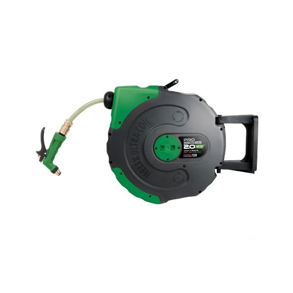 1/2" Pro Series Retractable Water Hose Reel - 20 metres