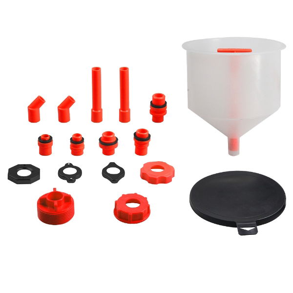 Spill-Free Coolant Fill Funnel - 18 Piece