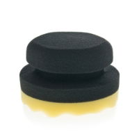 100mm Yellow & Black Handle Applicator Pad - Waffle