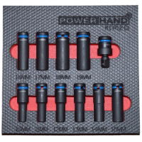 1/2\" Deep Socket Set (20-32mm) - 10 Piece