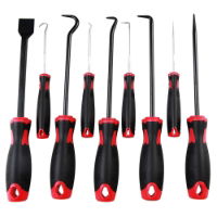 Scraper, Hook & Pick Set Heavy Duty - 9 Piece