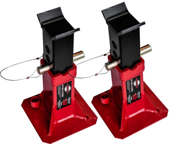 12T 'V' Type Axle Stands | Pair