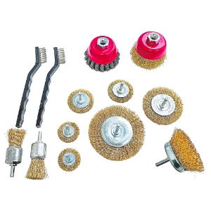 Wire Wheel & Cup Brush - 13 Piece