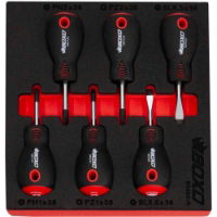 Stubby Screwdriver Set - 6 Piece 