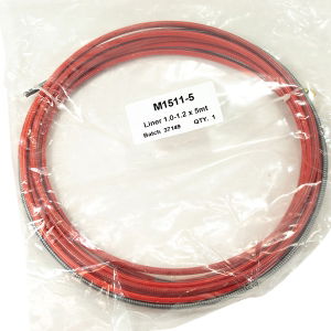 1.0-1.2mm Wire Steel Liner 5 Metres suitable for M36 Binzel Compatible Torch