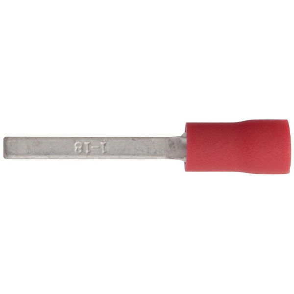 2.3 x 18 mm Red Insulated Terminals - Blades - Pack 100