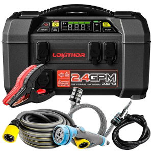 2500A 12v Booster, Compressor, Jet Washer, Powerbank & LED Light