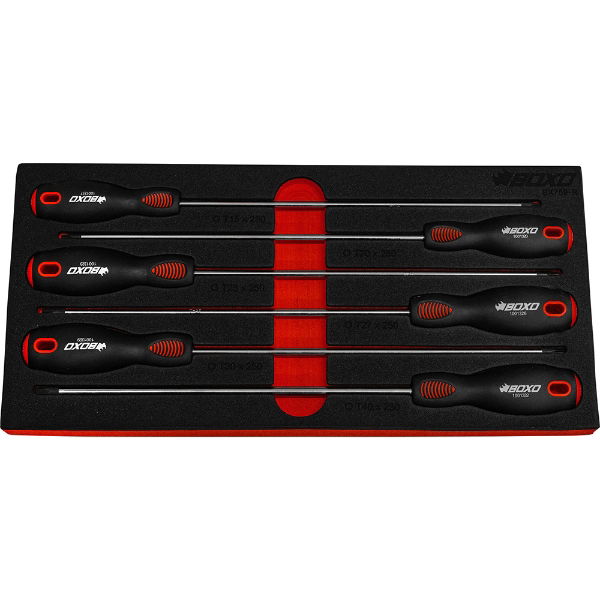 6pc Torx Screwdriver 250L Set