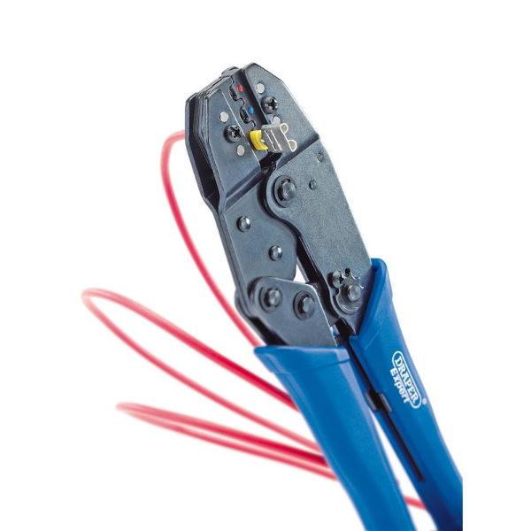 Ratchet Action Terminal Crimping Tool - Expert 220 mm